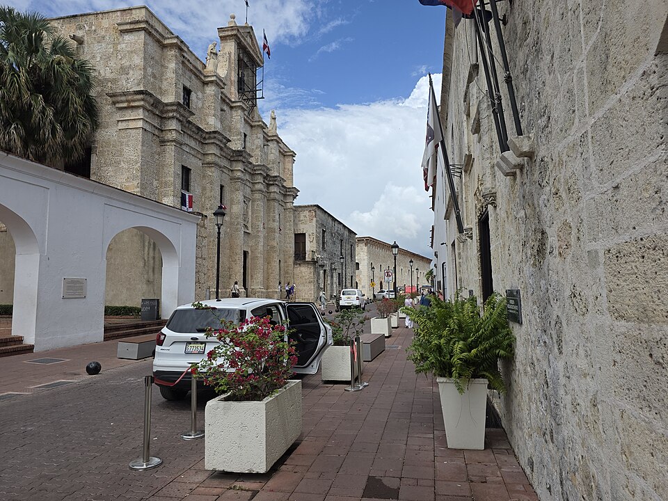 Calle Las Damas in the Colonial Zone of Santo Domingo