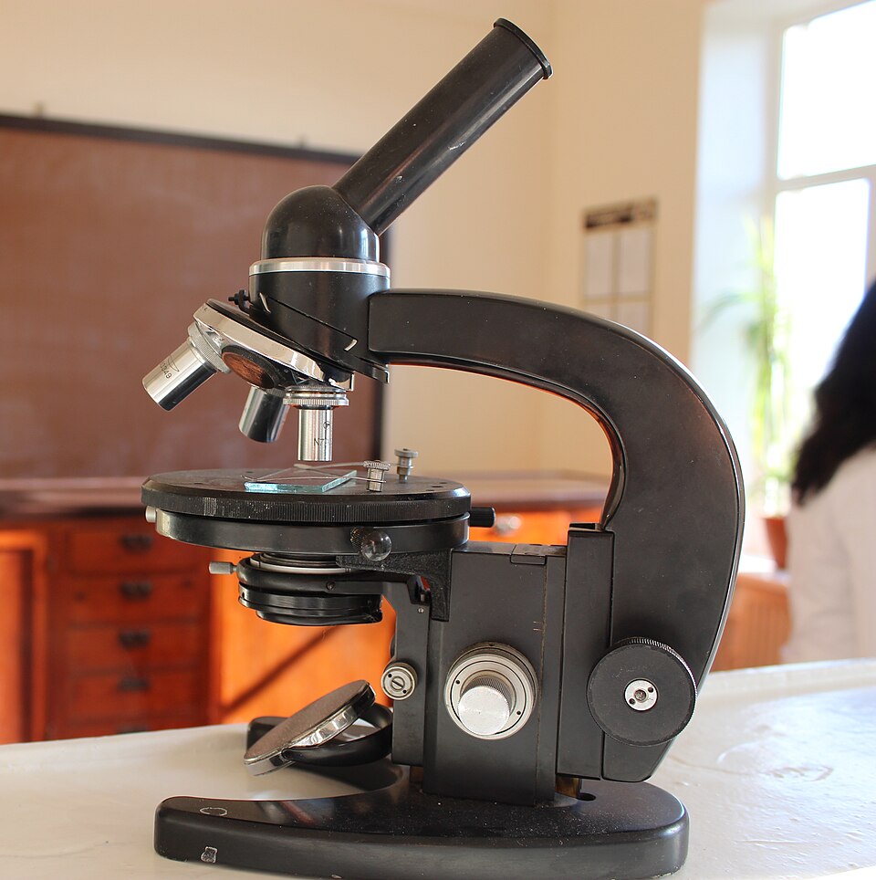 A laboratory microscope