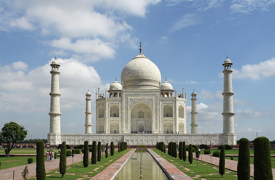 The Taj Mahal in Agra, India