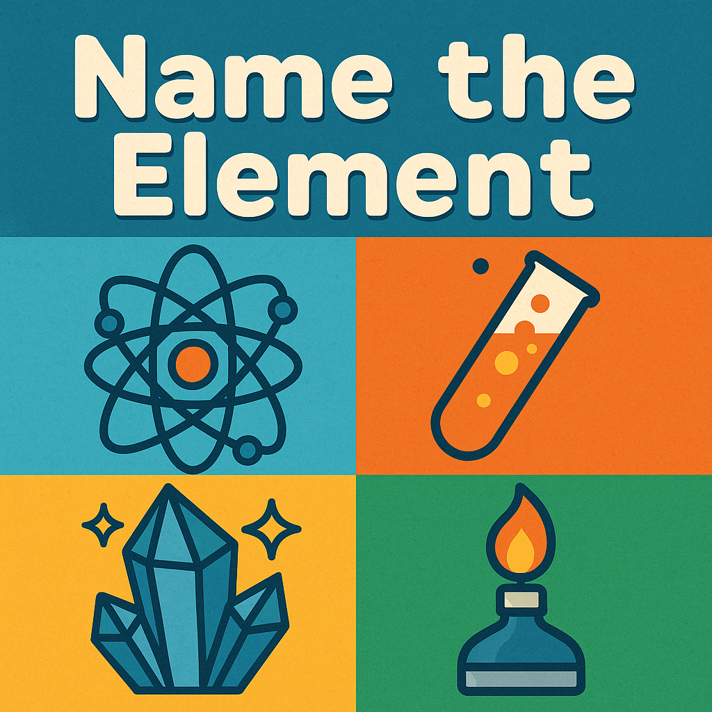 Illustration for the trivia pack Name the Element